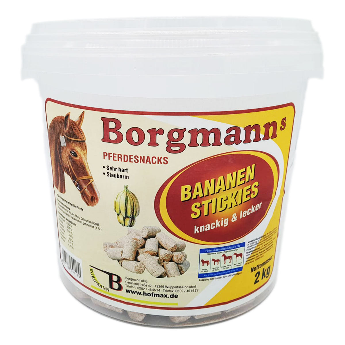 Borgmanns Bananen-Stickies, 2kg