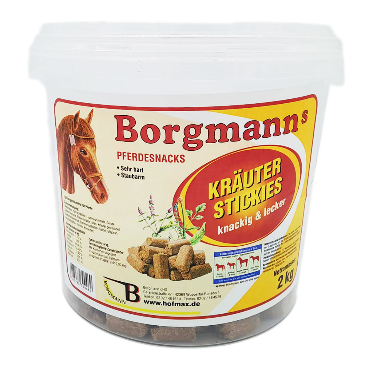 Borgmanns Kräuter-Stickies, 2kg