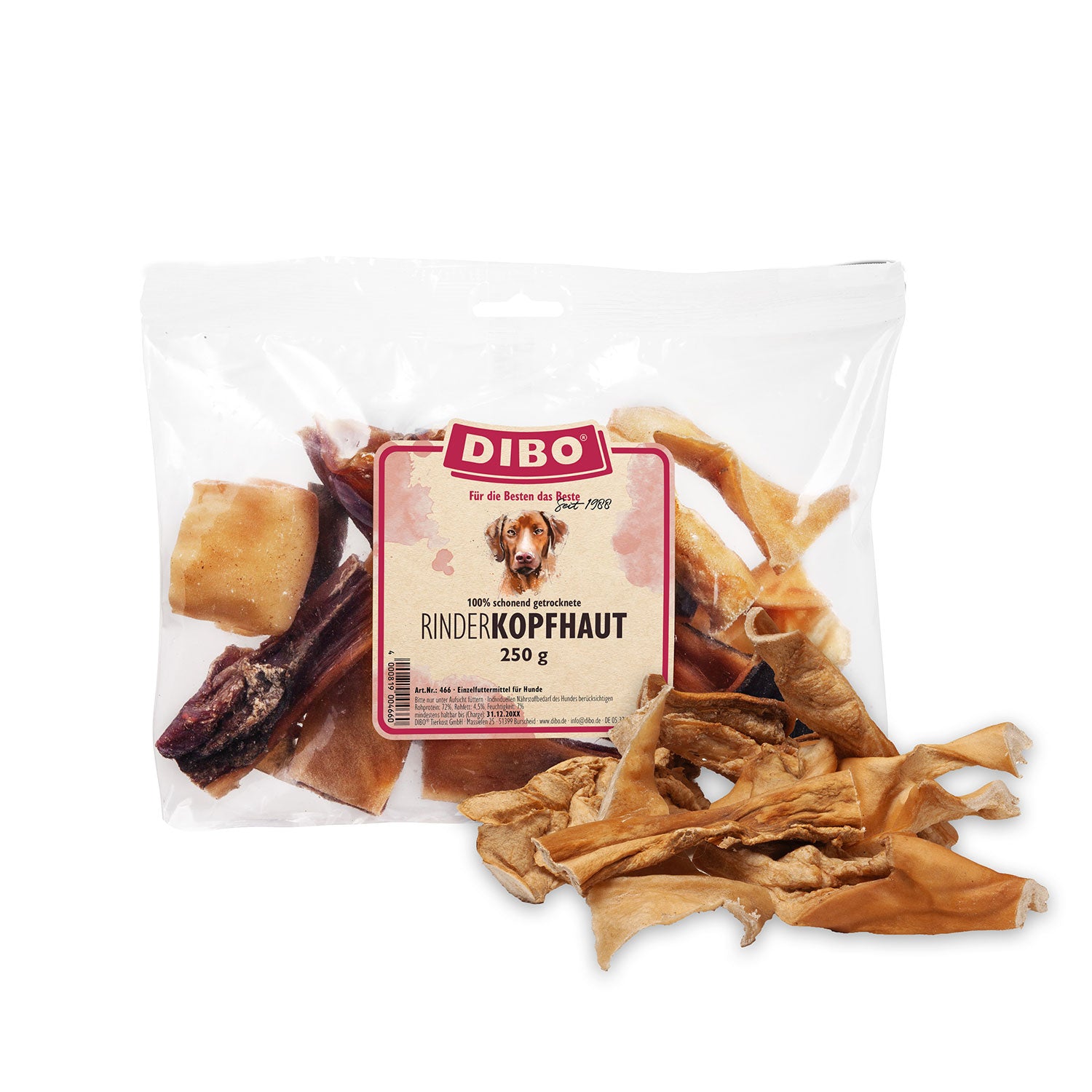 Dibo Rinderkopfhaut, 500g