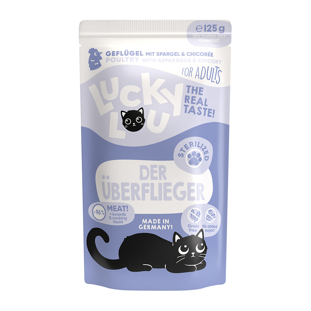 Lucky Lou Sterilized Geflügel, 125g