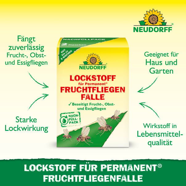 Neudorff Lockstoff für Permanent FruchtfliegenFalle Beschreibung