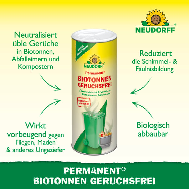 Neudorff Permanent Biotonnen GeruchsFrei, 500g Beschreibung