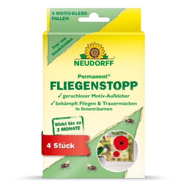 Neudorff Permanent FliegenStopp, Motiv-Klebefalle