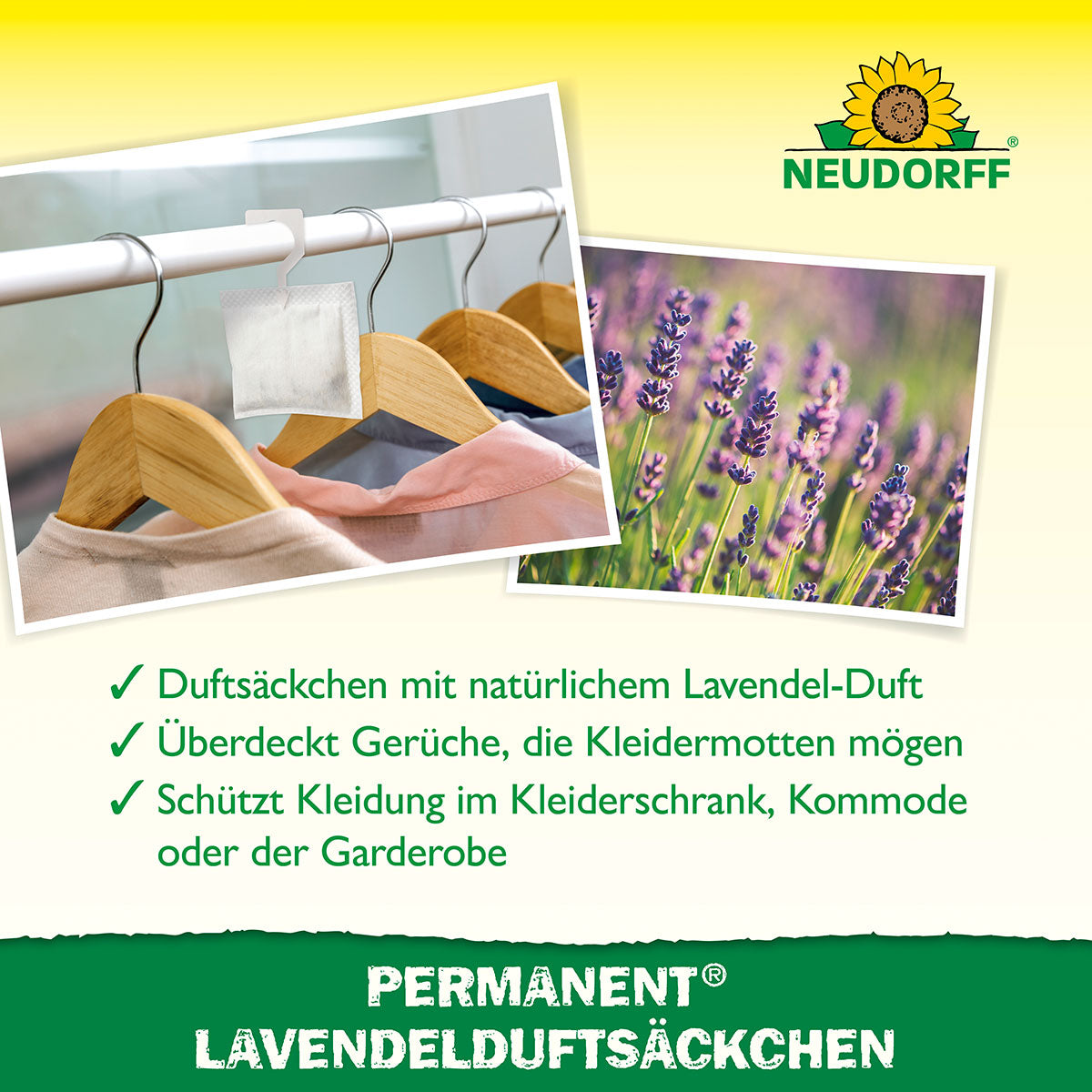 Neudorff Permanent Lavendelduftsäckchen Anwendung