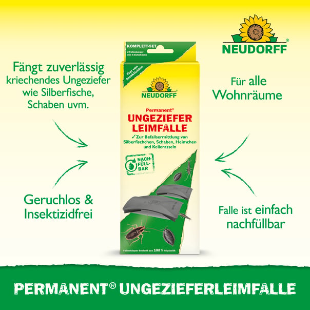 Neudorff Permanent UngezieferLeimFalle,Beschreibung