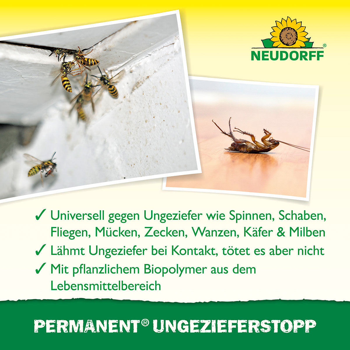 Neudorff Permanent UngezieferStopp, 500ml Anwendung