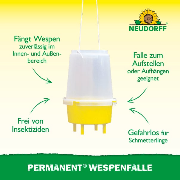 Neudorff Permanent WespenFalle, 1 Set Beschreibung