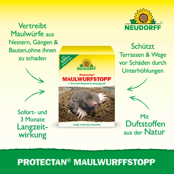 Neudorff Protectan Protectan MaulwurfStopp, 200g Beschreibung