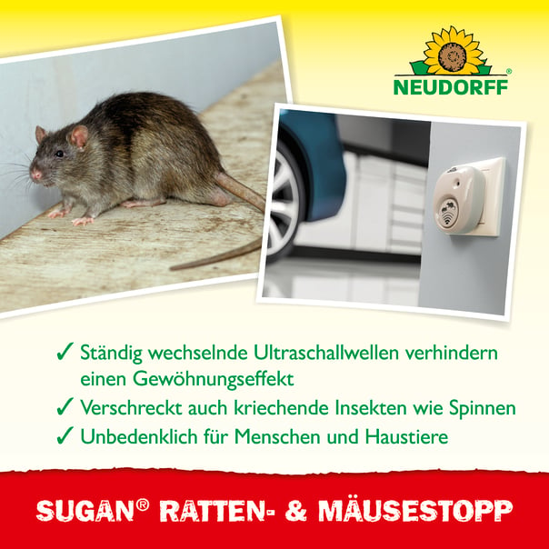 Neudorff Sugan Ratten-&MäuseStopp 30 m² Beschreibung 2