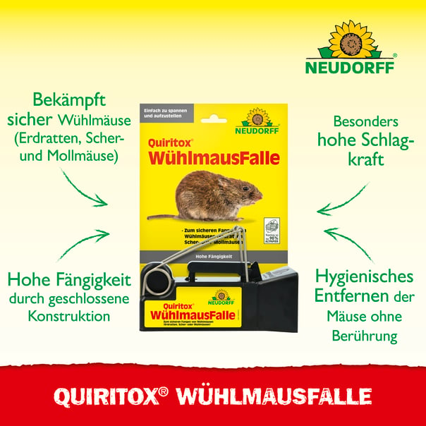 Neudorff Sugan Wühlmausfalle Beschreibung