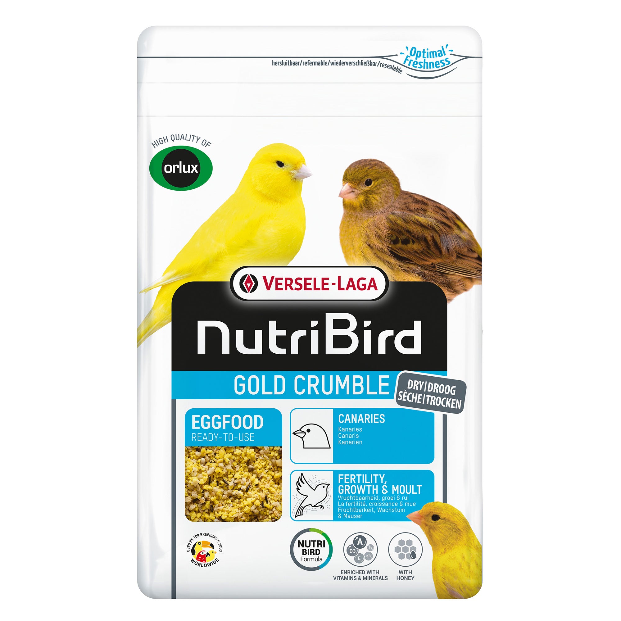 NutriBird Eifutter Trocken Kanarien / 1 kg