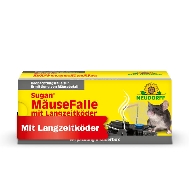 Sugan MäuseFalle mit Langzeitköder von Neudorff