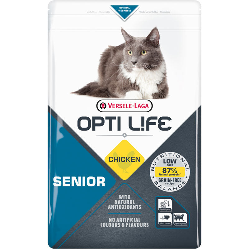 Versele-Laga Opti-Life Cat Senior Chicken